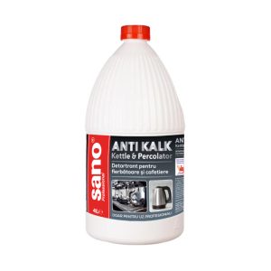 Sano Anti Kalk tekuće sredstvo za uklanjanje kamenca iz kućanskih uređaja 4 l