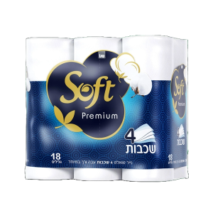Sano toaletni papir Soft Premium 18